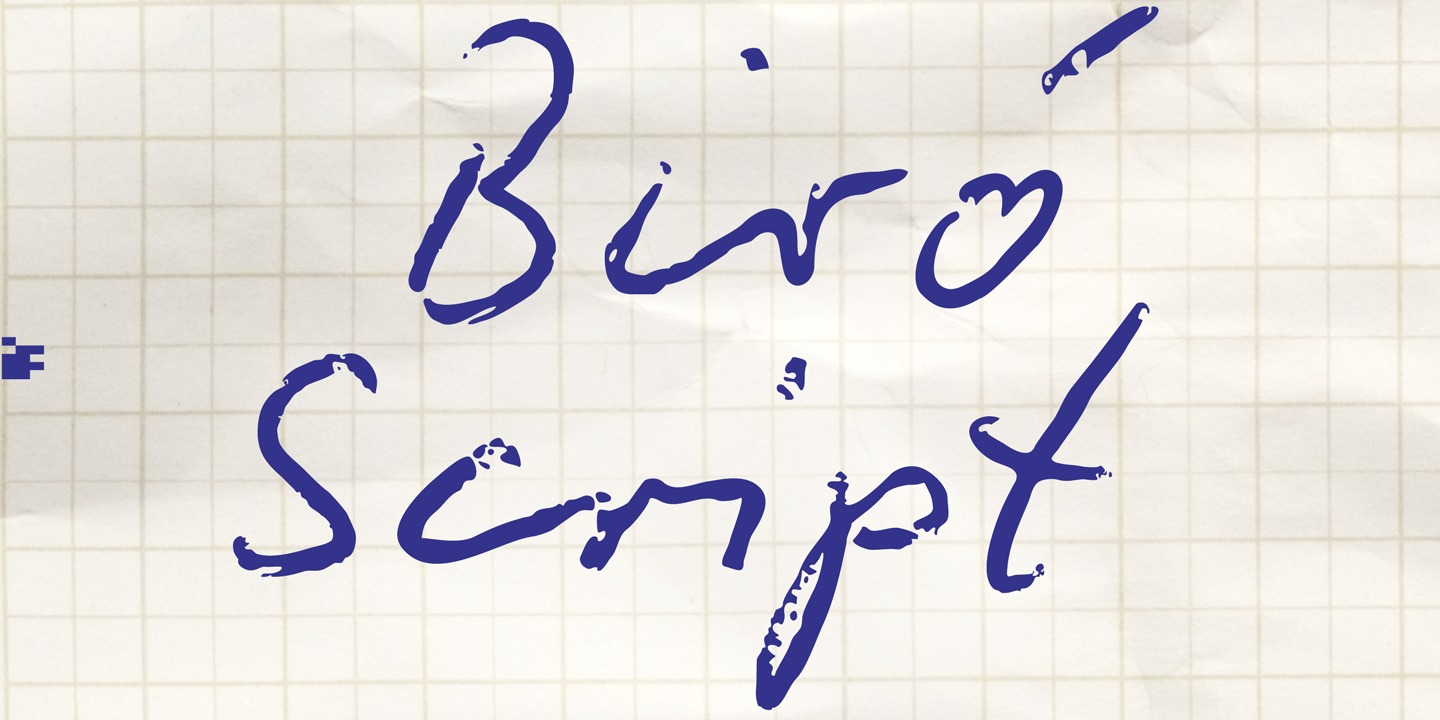 Biro Script Plus
